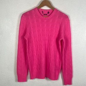 Ralph Lauren 💯 Cashmere Cableknit Sweater